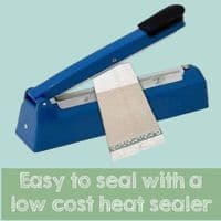 Bulk Natureflex Biodegradable Compostable Gusset Heat Seal Bags x 1000