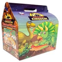 Cardboard  Compostable Biodegradable Dinosaur Birthday Party Gift Boxes 28 x 10