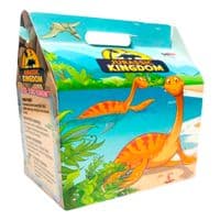 Cardboard  Compostable Biodegradable Dinosaur Birthday Party Gift Boxes 28 x 10