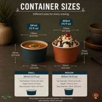 Chroma Compostable Ice Cream & Soup Containers 12oz-16oz | Box of 500