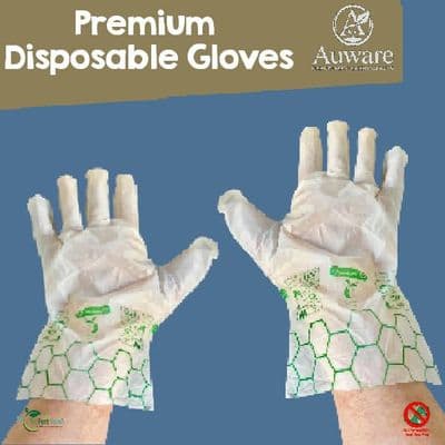 Compostable & Biodegradable Latex-Free Disposable Gloves | Food-Safe & Award-Winning