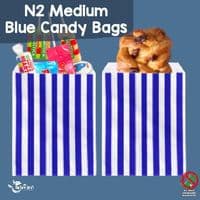 Compostable Candy Striped Bags | The Eco-Friendly Retro Sweet Bag Range