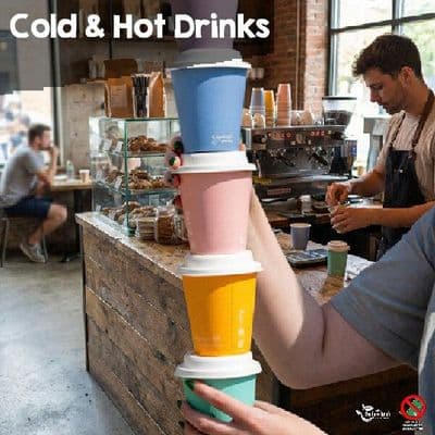 Compostable Coffee Cups & Cold Drink Cups | 100% Plastic-Free