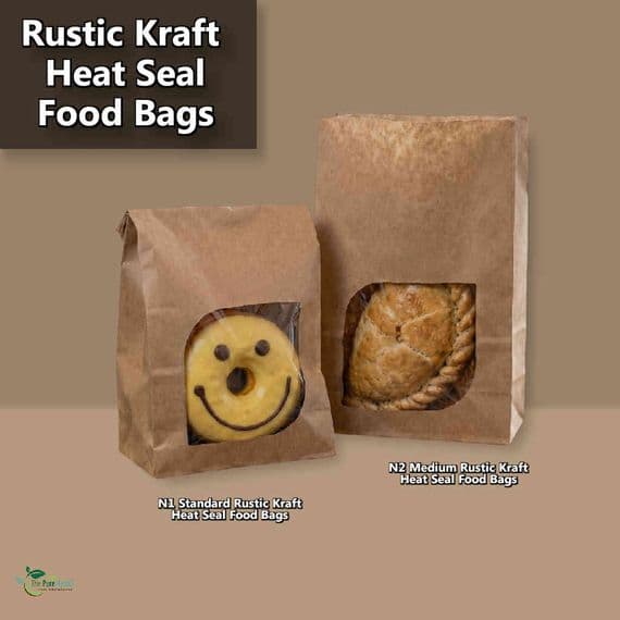 Vegware Compostable Heat Seal Sandwich Bags | Box of 1000