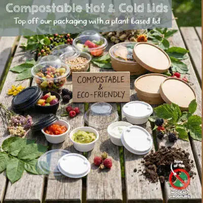 Compostable Hot & Cold Lids