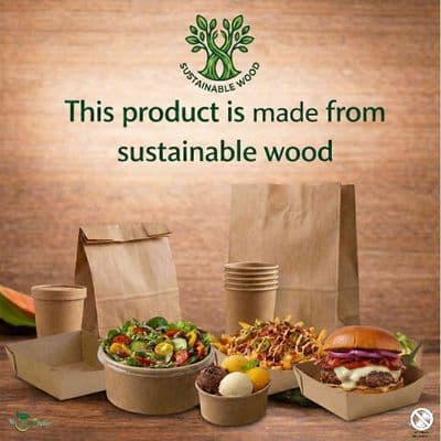 Compostable Wooden Cutlery & Packaging | 100% Responsibly Sourced