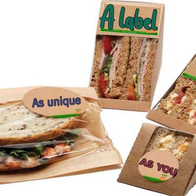 Custom Printed Bespoke Compostable Labels