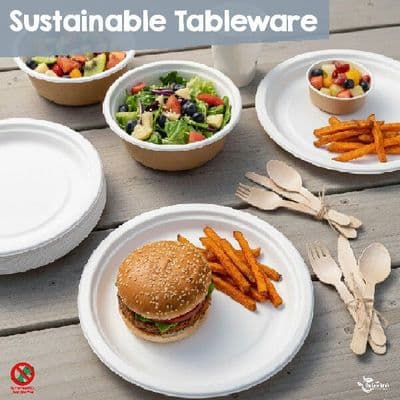 Eco Friendly Compostable Sustainable Tableware