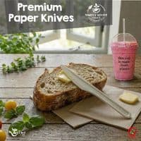 Paper Biodegradable Cutlery | 50 Pack Eco-Friendly Utensils