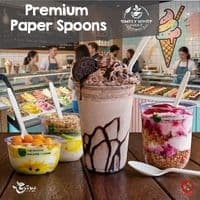 Paper Biodegradable Cutlery | 50 Pack Eco-Friendly Utensils