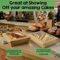 Compostable Sandwich & Salad Boxes with Window | The Pure Option