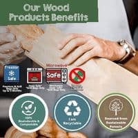 Eco-Friendly Kraft Handled Carrier Bags | Compostable Takeaway Bags