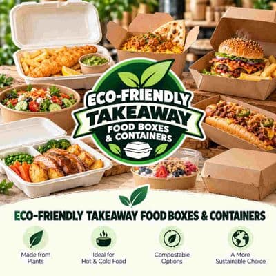 Eco Friendly Takeaway Food Boxes & Containers