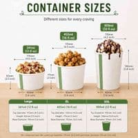 Enviroware Biodegradable Compostable Ice Cream & Soup Containers | 16oz | Pack of 25