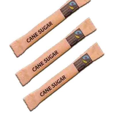 Fairtrade Brown Sugar Sticks / Sachets