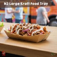 Kraft Basics Compostable & Recyclable Food Trays