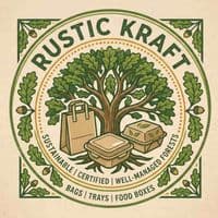 Kraft Compostable Greaseproof Food Wrap Sheets | 10x8