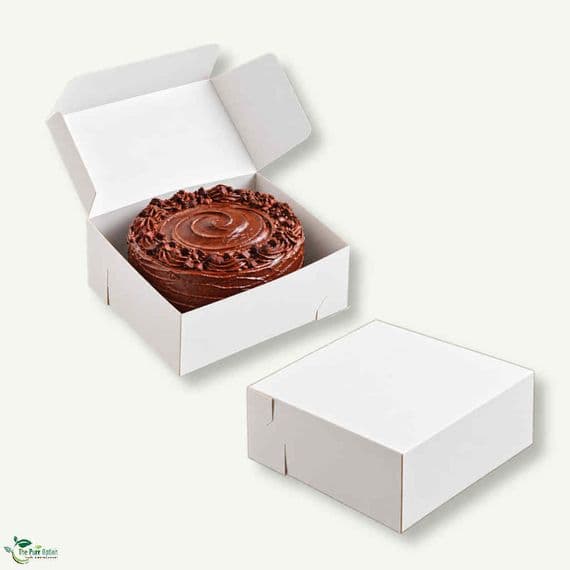 Large Cardboard Compostable Folding Cake Boxes 10x02