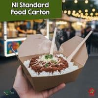 Leakproof Kraft Takeaway Boxes | Compostable & Grease-Resistant Food Cartons | Bulk
