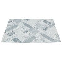 Medium Compostable Biodegradable Newsprint Design Food Wrap | Pack of 500