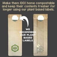 N1 Artisan Biodegradable Compostable Baguette Bags 14x4