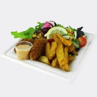 N1 Bulk Bagasse Standard Sugarcane Compostable Square Plates 8