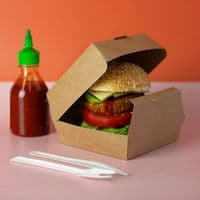 N1 Bulk Paper Wrapped Compostable Biodegradable Full Cutlery Set x 250