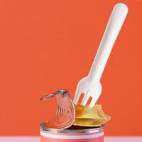 N1 Bulk Paper Wrapped Compostable Biodegradable Full Cutlery Set x 250