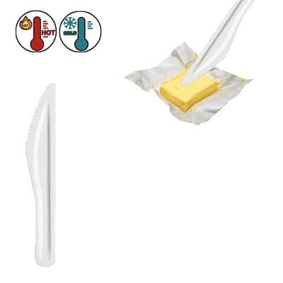 N1 Bulk Premium Paper Biodegradable Compostable Disposable Knifes 6