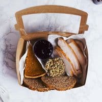 N1 Bulk Standard Biodegradable Compostable Disposable Salad, Deli & Cake Boxes x 300