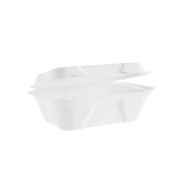 N1 Bulk Standard Sugarcane Biodegradable Compostable Food Boxes 7 x 5