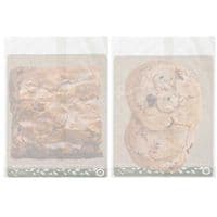 N1 Cardboard Compostable Heat Seal Bags & Mini Cake Boards 150 x 100mm x 100