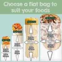 N1 Cardboard Compostable Heat Seal Bags & Mini Cake Boards 150 x 100mm x 100