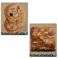 N1 Cardboard Compostable Heat Seal Bags & Mini Cake Boards 150 x 100mm x 100