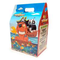 N1 Cardboard Compostable Jungle Birthday Party Gift Boxes 53oz x 10