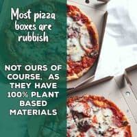 N1 Freshco Compostable Pizza Slice Tray & Lid 8x5