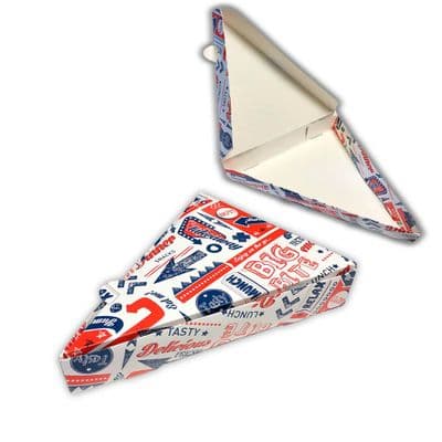 N1 Freshco Compostable Pizza Slice Tray & Lid 8x5