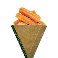 N1 Kraft Biodegradable & Compostable Chip & Snack Cones 24oz | Eco-Friendly | Pack of 100