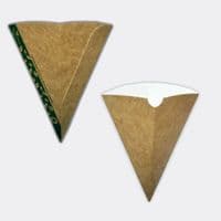 N1 Kraft Biodegradable & Compostable Chip & Snack Cones 24oz | Eco-Friendly | Pack of 100