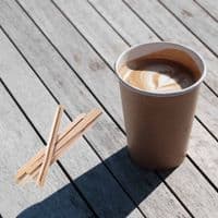 N1 Standard Compostable Biodegradable Disposable Wooden Stirrer Sticks 5