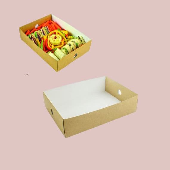 N1 Standard Compostable Sandwich Platter Inserts 6x4