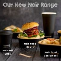 N150 Bulk Noir Medium Biodegradable Compostable Food Container Bowls 24oz x 300