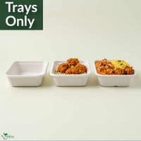N210 Premium Sugarcane Compostable Food Trays | Oven Safe