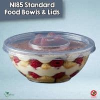 N185 Bulk Standard Premium Compostable Dessert & Salad Bowls | Bulk