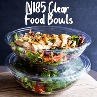 N185 Bulk Standard Premium Compostable Dessert & Salad Bowls | Bulk