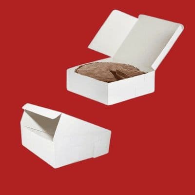 N2 Cardboard Compostable Folding Bakery Cake Boxes 10