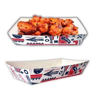 N2 Freshco Medium Biodegradable Compostable Food Trays 9x5