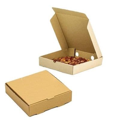 N2 Medium Cardboard Biodegradable Compostable Disposable Pizza Boxes 12