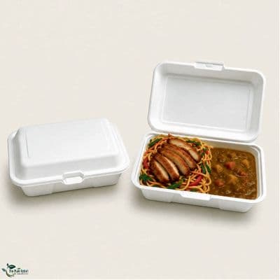 N2 Medium Sugarcane Takeaway Food Boxes 9 x 6