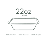 N210 Bulk Sugarcane Biodegradable Compostable Tray Lid |  Bulk